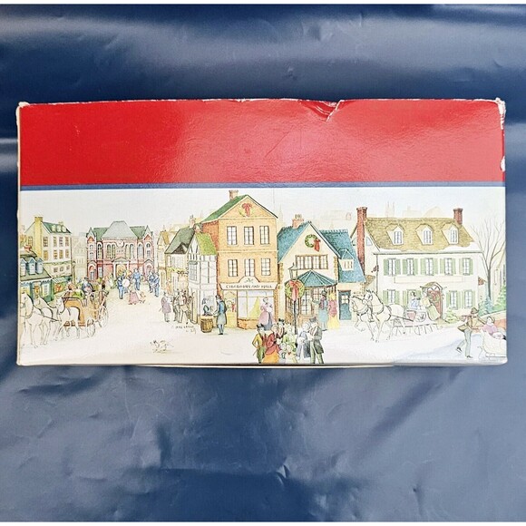 Lemax Dickensvale Christmas Village  Porcelain Horse & Sleigh 1990 In Box EUC! - Picture 5 of 13